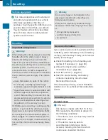 Предварительный просмотр 78 страницы Mercedes-Benz S-Class 2011 Operator'S Manual