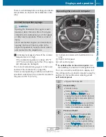 Preview for 213 page of Mercedes-Benz S-CLASS 2017 Operator'S Manual