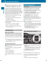 Предварительный просмотр 76 страницы Mercedes-Benz S-Class Cabriolet Operator'S Manual