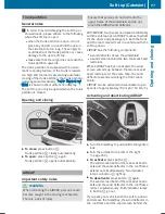 Предварительный просмотр 99 страницы Mercedes-Benz S-Class Cabriolet Operator'S Manual