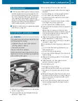 Предварительный просмотр 103 страницы Mercedes-Benz S-Class Cabriolet Operator'S Manual