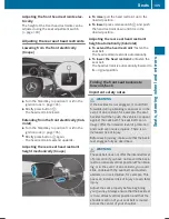 Предварительный просмотр 107 страницы Mercedes-Benz S-Class Cabriolet Operator'S Manual