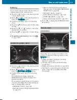 Предварительный просмотр 219 страницы Mercedes-Benz S-Class Cabriolet Operator'S Manual