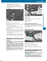 Предварительный просмотр 275 страницы Mercedes-Benz S-Class Cabriolet Operator'S Manual