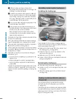 Предварительный просмотр 318 страницы Mercedes-Benz S-Class Cabriolet Operator'S Manual