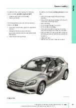 Preview for 82 page of Mercedes-Benz Series 176 Introduction Into Service Manual