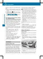 Предварительный просмотр 183 страницы Mercedes-Benz SL 2015 Owner'S Manual