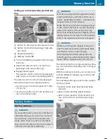 Preview for 121 page of Mercedes-Benz SL 400 Operator'S Manual