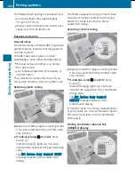 Preview for 182 page of Mercedes-Benz SL 550 BlueEFFICIENCY Operator'S Manual