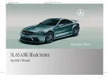 Preview for 1 page of Mercedes-Benz SL 65 AMG Black Series Operator'S Manual