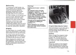 Preview for 77 page of Mercedes-Benz SLK 230 KOMPRESSOR 1999 Owner'S Manual