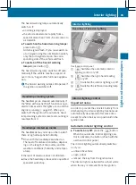 Предварительный просмотр 88 страницы Mercedes-Benz SLS AMG Owner'S Manual