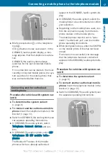 Preview for 19 page of Mercedes-Benz Telephone module with bluetooth Supplement Manual