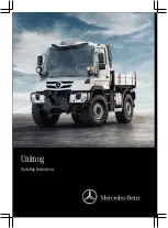 Предварительный просмотр 1 страницы Mercedes-Benz Unimog Operating Instructions Manual