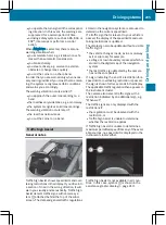 Preview for 207 page of Mercedes-Benz V 200 4MATIC 2015 Operating Instructions Manual