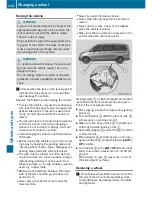 Preview for 380 page of Mercedes-Benz V 200 d Operating Instructions Manual