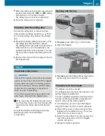 Preview for 89 page of Mercedes-Benz Vito 109 CDI/BlueTEC Operating Instructions Manual