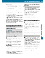 Preview for 355 page of Mercedes-Benz Vito 109 CDI/BlueTEC Operating Instructions Manual