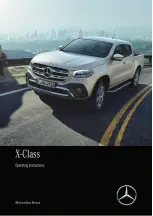 Preview for 2 page of Mercedes-Benz X-Class 2017 Operating Instructions Manual