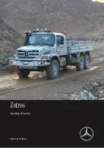 Preview for 1 page of Mercedes-Benz Zetros 2020 Operating Instructions Manual