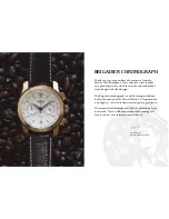 Preview for 2 page of MERCER BRIGADIER CHRONOGRAPH Owner'S Manual