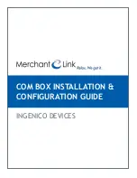 Merchant Link COM BOX Installation &  Configuration Manual preview