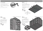 Предварительный просмотр 3 страницы Mercia Garden Products 01DTSHAX0806SDSEC-V1 Assembly Instructions Manual