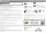 Preview for 1 page of Mercia Garden Products 01DTSHOSBRAX0604SDFW-V1 General Instructions Manual