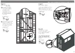 Предварительный просмотр 8 страницы Mercia Garden Products 01DTSHOSBRAX0604SDFW-V1 General Instructions Manual