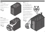 Предварительный просмотр 5 страницы Mercia Garden Products 01DTSHRAX0604SDNW-V1 General Instructions Manual