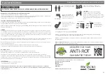 Preview for 1 page of Mercia Garden Products 03DTSHAX0608FGD4MW-V1 General Instructions Manual