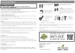 Preview for 1 page of Mercia Garden Products 03DTSHRA1008FGC42TW-V1 General Instructions Manual