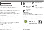 Preview for 1 page of Mercia Garden Products 03WES1008-V3 General Instructions Manual