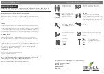 Preview for 1 page of Mercia Garden Products 0628RASH0302FBSDNW-V1 Manual