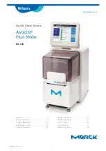 Merck Millipore Auto2D Plus Quick Start Manual предпросмотр