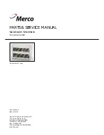 Merco 2TSW Series Parts & Service Manual preview