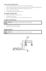 Preview for 3 page of Merco B2A Operator'S Manual