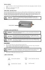 Preview for 3 page of Merco Insta-Therm IT-18 Operator'S Manual