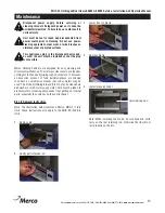 Preview for 13 page of Merco MHC-22 Service, Installation And Operation Manual