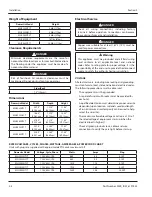 Preview for 8 page of Merco MHC22SNL1T Original Instructions Manual