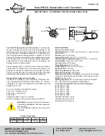 Предварительный просмотр 1 страницы Mercoid PBLTX Series Installation And Operating Instructions