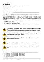 Preview for 4 page of mercor mcr Bora BO Operational And Maintenance Manual