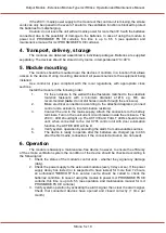 Предварительный просмотр 5 страницы mercor mcr R0424-1 Operation And Maintenance Manual