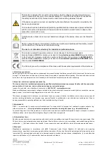 Предварительный просмотр 2 страницы Mercos DMP 11 Instructions Manual