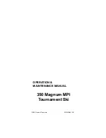 Предварительный просмотр 1 страницы MerCruiser 350 Magnum MPI Operation & Maintenance Manual