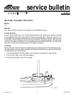 MerCruiser Alpha One Service Bulletin предпросмотр