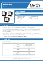 Preview for 1 page of MerCs ME-PM-M72 User Manual