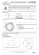 Предварительный просмотр 2 страницы Mercura GYROLED M80 Mounting