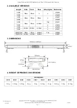 Preview for 3 page of Mercura VEGA LIGHTBAR CLASS 2 Series General Technical Manual