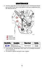 Preview for 61 page of Mercury Racing HP1075 SCi Operation, Maintenance & Warranty Manual